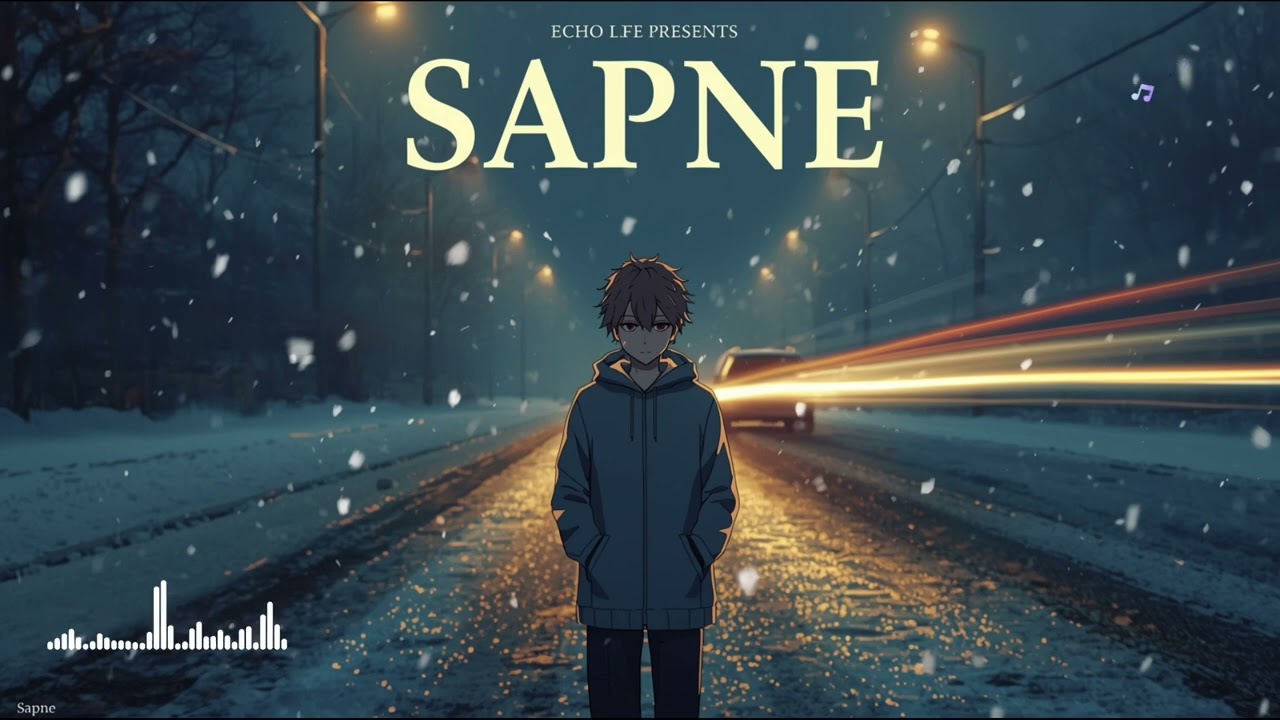 SAPNE | HINDI MUSIC LO-FI ANIME STYLE