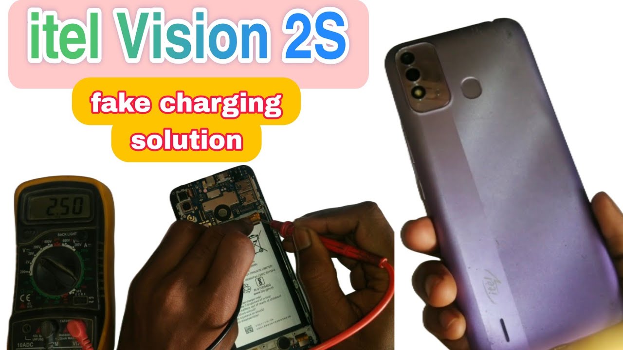 itel Vision 2S Fake charging solution || Itel vision 2s not charging #rkmobilerepairing