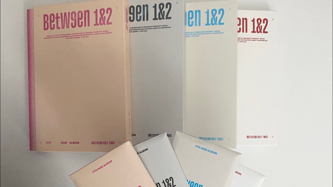 Unboxing Twice Between 1&2 albums! :)