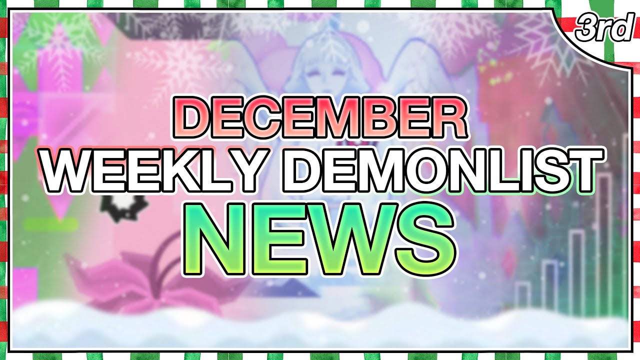 December 3rd 