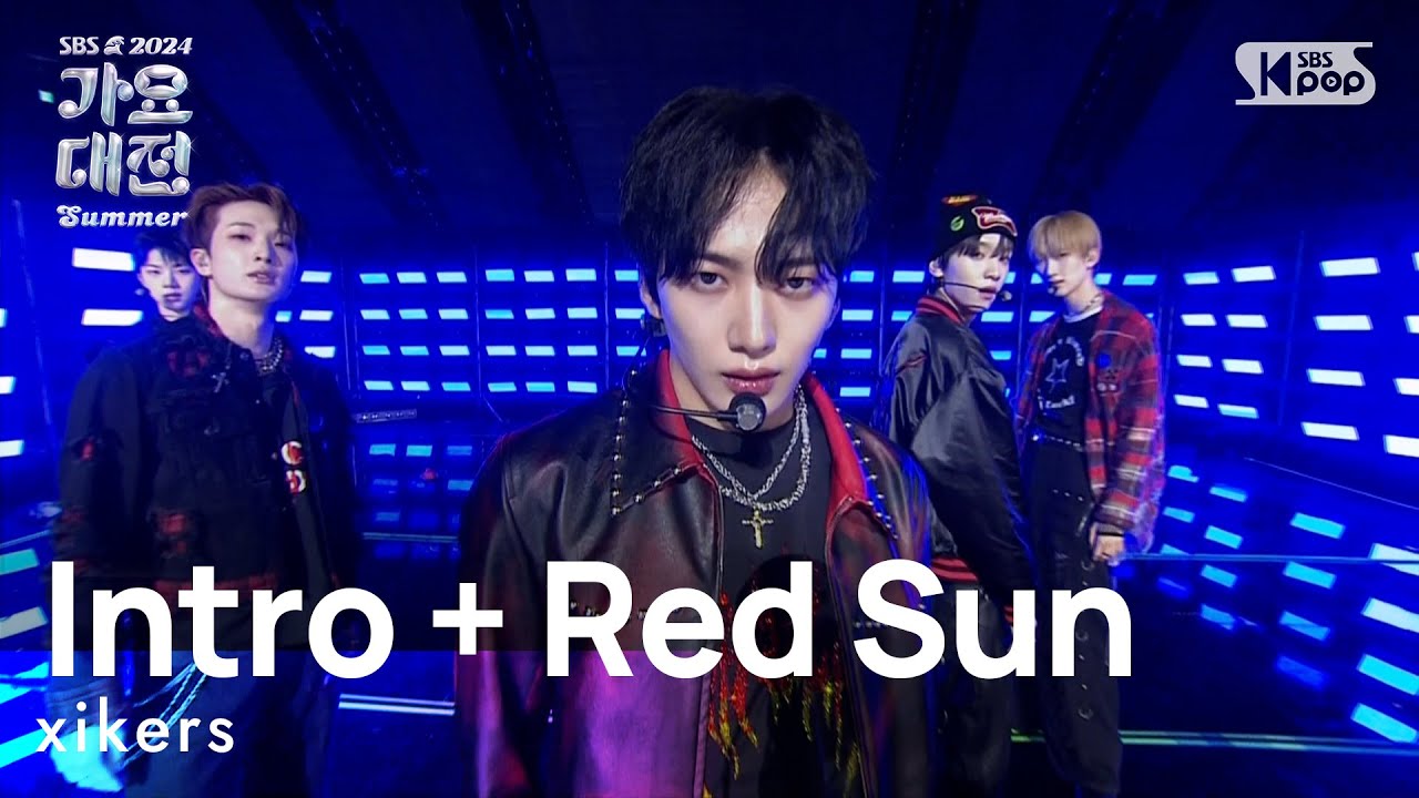 xikers (싸이커스) - Ghastly dream + Red Sun (Spooky Ver.) @가요대전 썸머 GayoDaejeon Summer 20240726