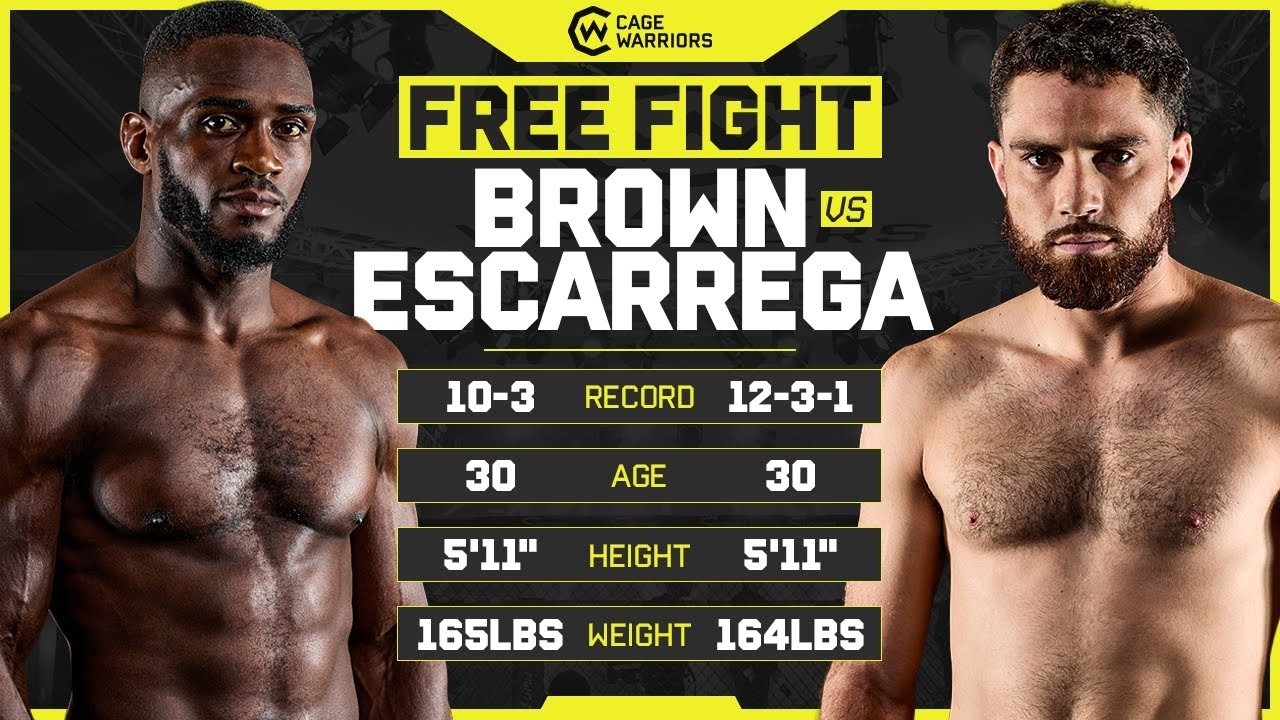 BULLDOG CHOKE 🐶 | Omiel Brown vs. Edgar Escarrega | CW 202 Manchester | FREE FIGHT