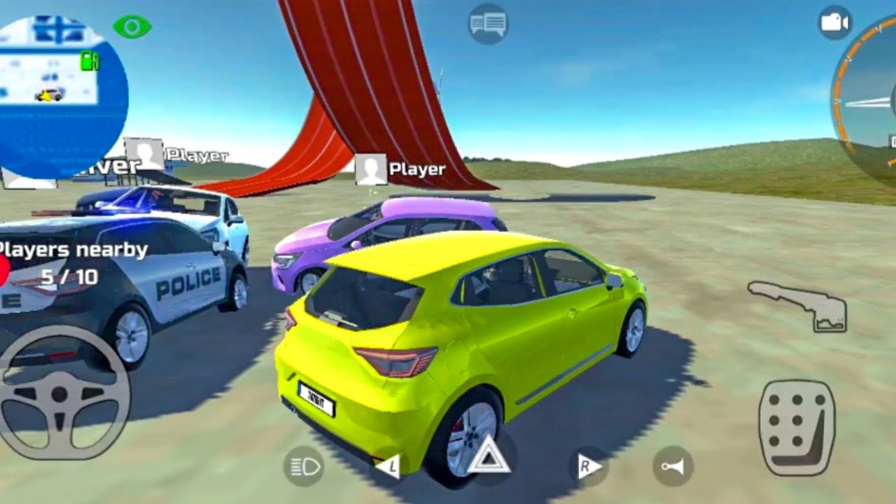 Car Simulator Clio Online - Renault Clio Driving - Car Games Android Gameplay