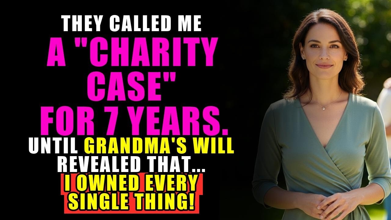 My Family Mocked Me as “The Charity Case” for 7 Years—Until Grandma Read Her Will