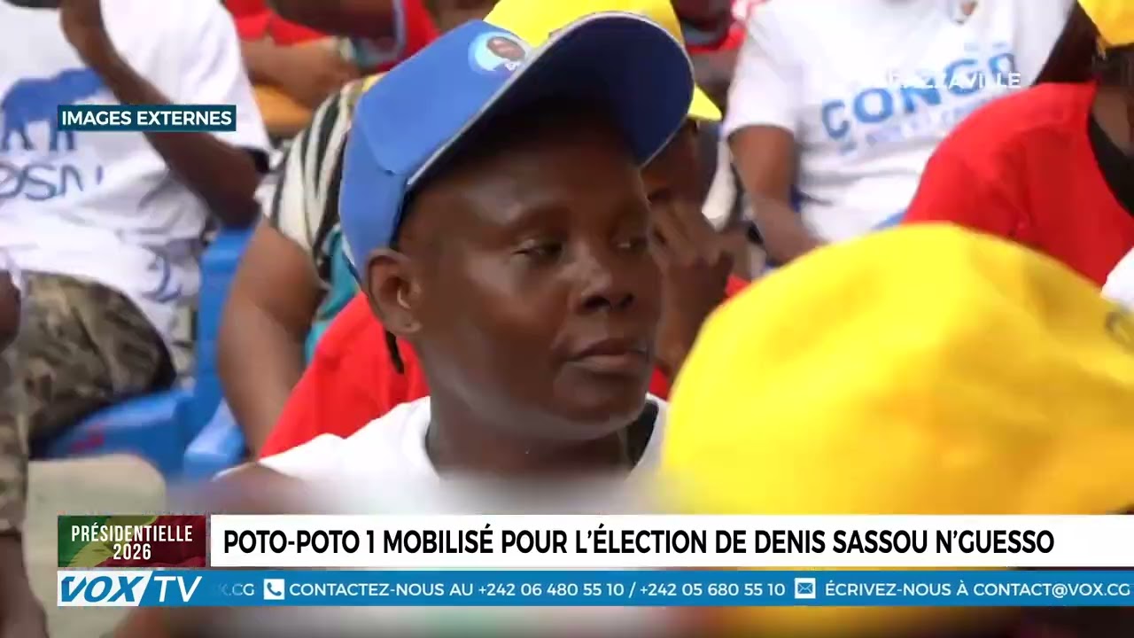Poto poto 1 mobilisé pour l’élection de Denis Sassou N’Guesso