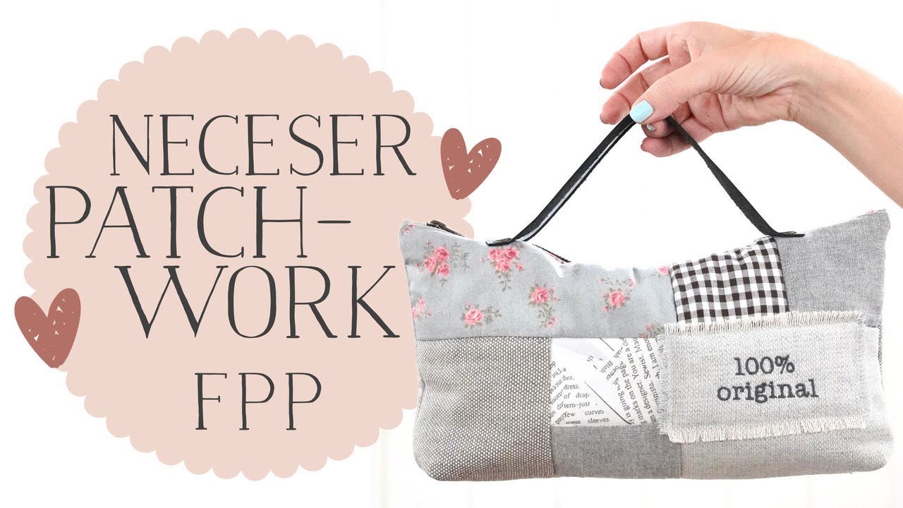 EP. 14 de Costura con Retales: Neceser de Patchwork - Aprende la Técnica de Foundation Paper Piecing