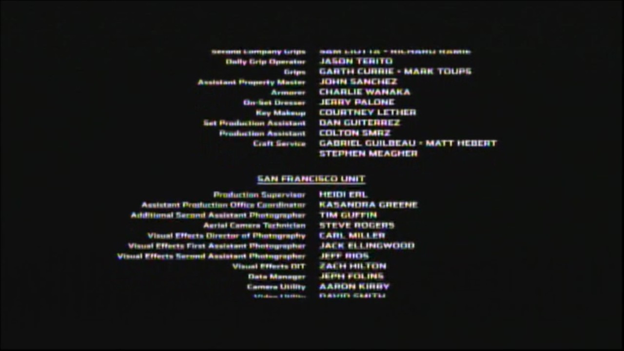 Terminator Genisys (2015) End Credits (Starz 2026)
