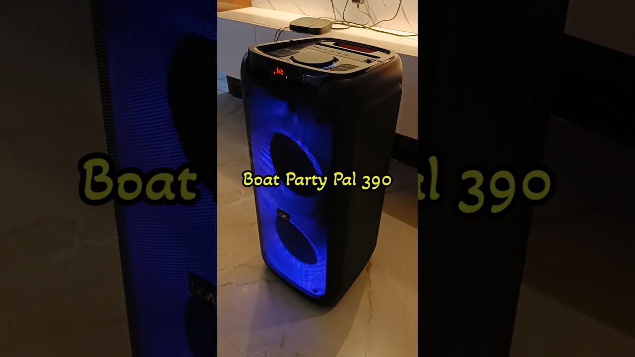 #boAt Partypal 390 #Speaker with 160 W Signature #Sound, Up to 6 hrs #Playtime, #EQModes