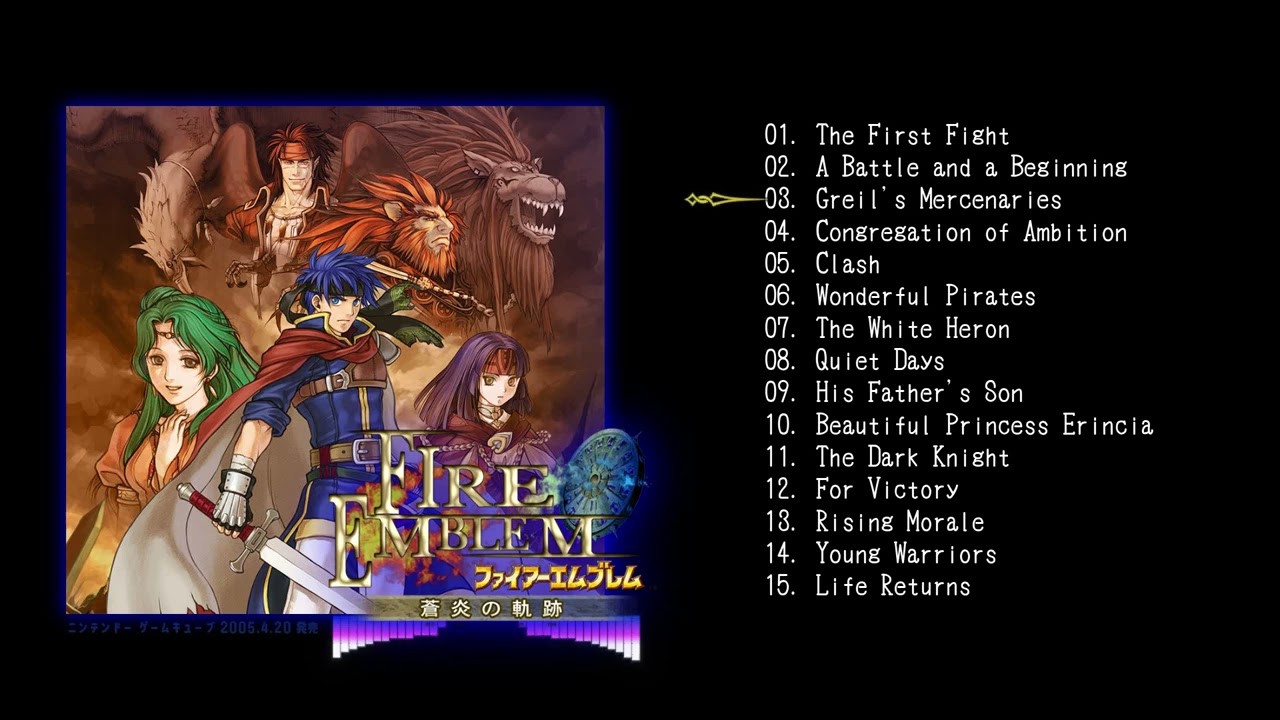 【BGM】ファイアーエムブレム蒼炎の軌跡【FEH５周年】