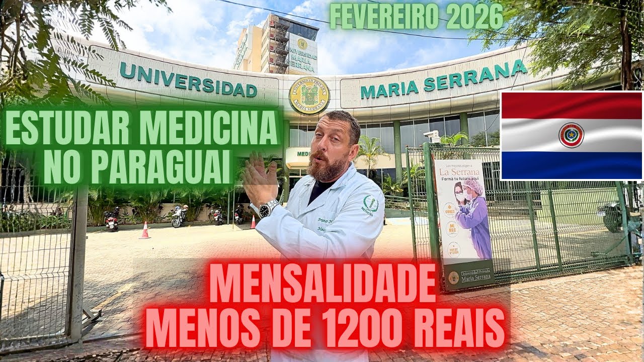 ESTUDAR MEDICINA NO PARAGUAI PAGANDO MENOS DE 1200 REAIS