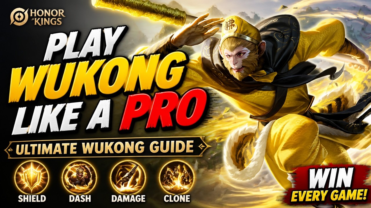 Play Wukong Like a Pro: Ultimate wukong guide Honor of Kings