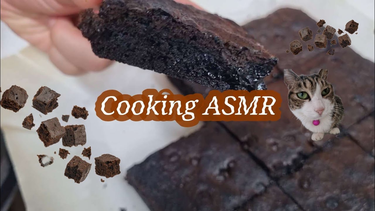 [Cooking ASMR] #1 쫀득쫀득 브라우니🤎🔥 (Brawonie)