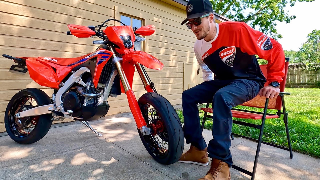The Story of a CRF450RL / Enduro vs. Supermoto