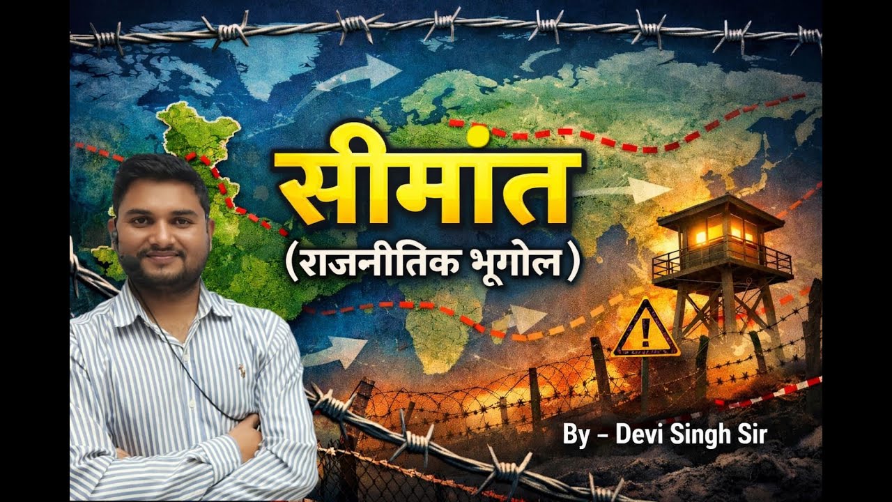 FRONTIERS  ( POLITICAL  GEOGRAPHY  ) BY Devi singh sir