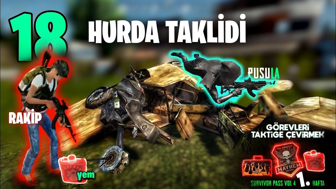 PUBG NEW STATE 1. HAFTA GÖREVLERİNİ TAKTİĞE ÇEVİRMEK SURVIVOR PASS VOL 4❗Troi pusu yerleri