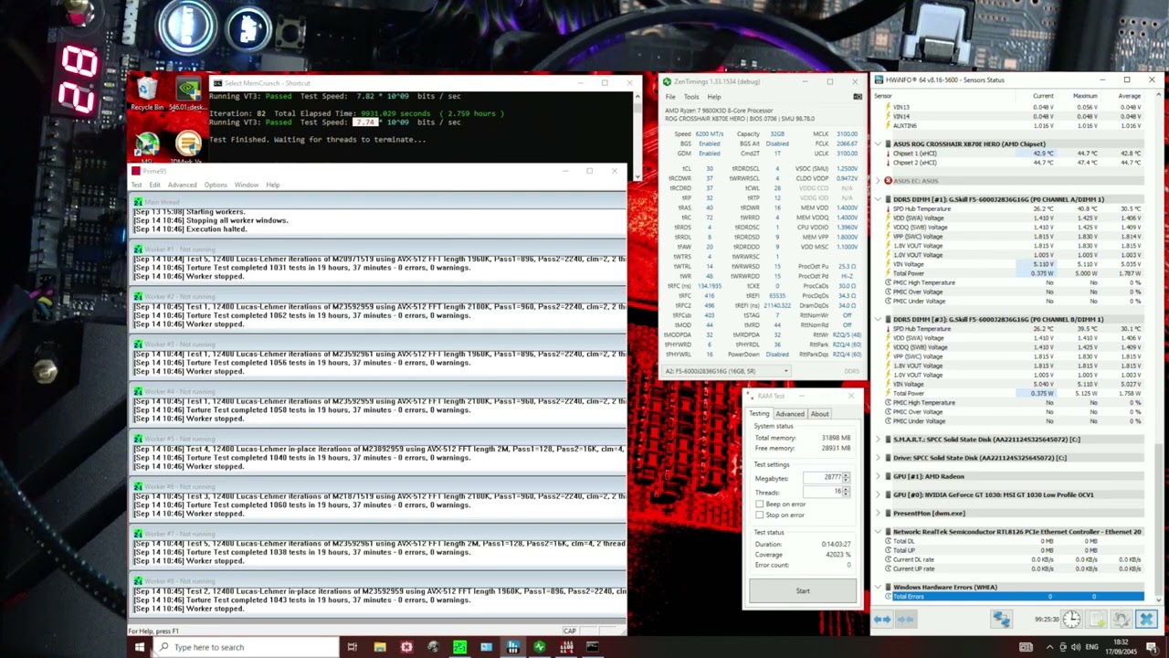 An easy DDR5-6200 CL30 setup for the 9800X3D