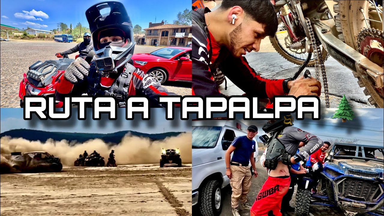 RUTA A TAPALPA | ESTO LE PASÓ A MI CROSS 😓 | CRF 450R | JUAN HERNANDEZ 🍀