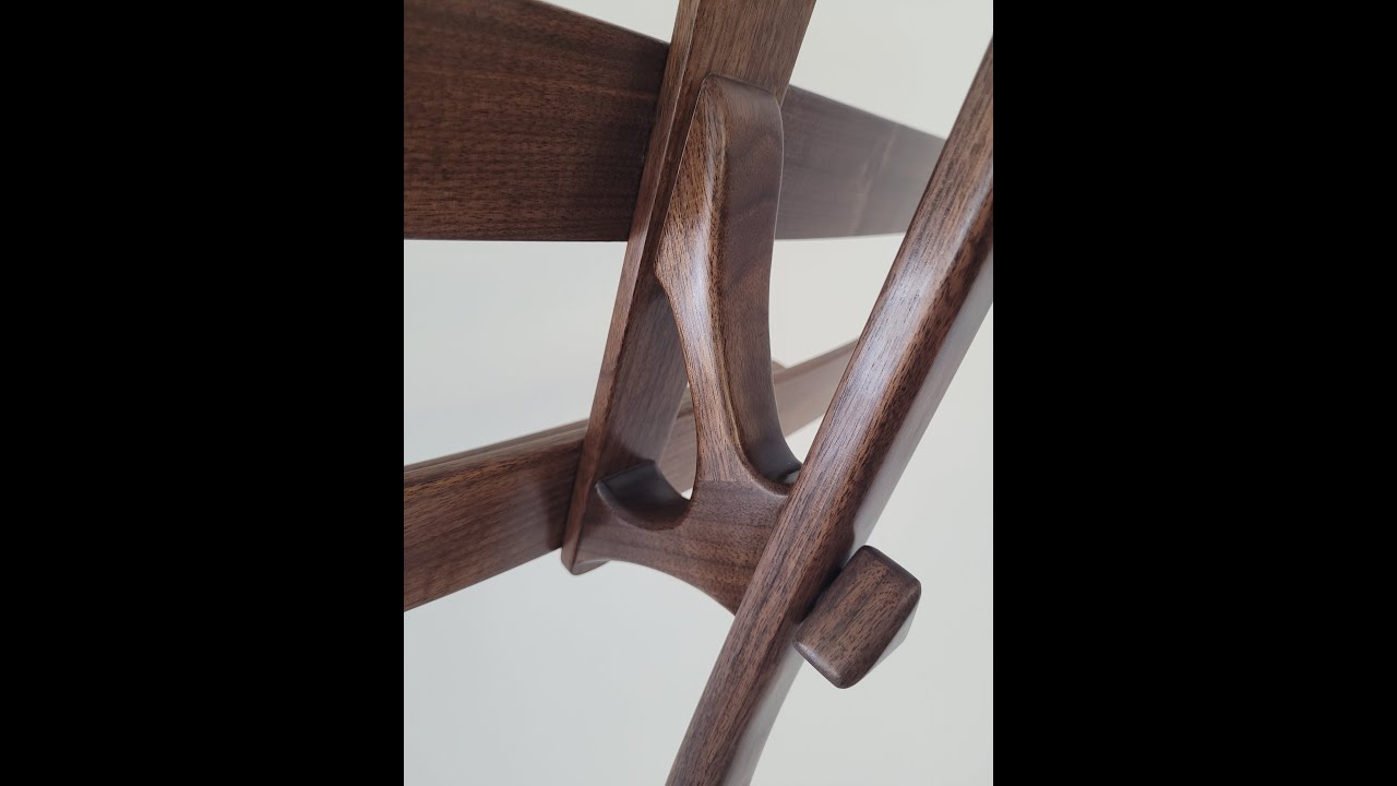 Making of a Custom Walnut Music Stand