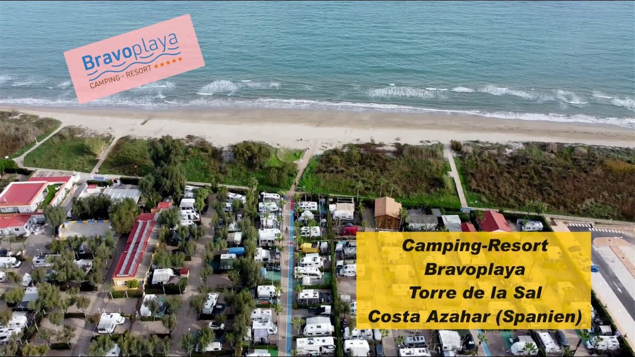 Camping-Resort Bravoplaya, Torre de la Sal, Costa Azahar (Spanien)