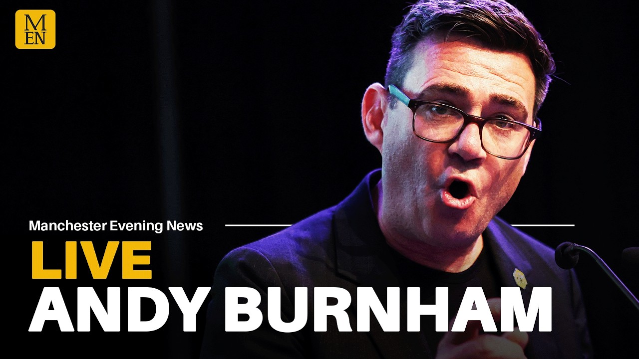 LIVE: Andy Burnham to unveil RADICAL plan to shift power from Westminster with 'No 10 in the North'