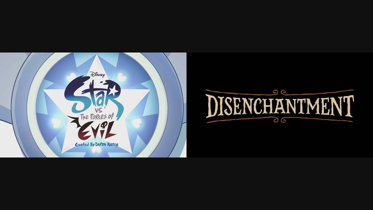 Star vs. the Forces of Evil and Disenchantment Theme Song Mix