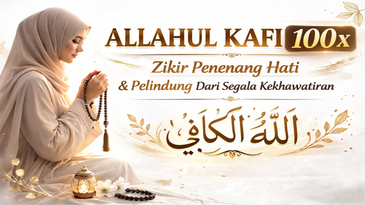 Allahul Kafi 100x | Zikir Penenang Hati & Pelindung Dari Segala Kekhawatiran