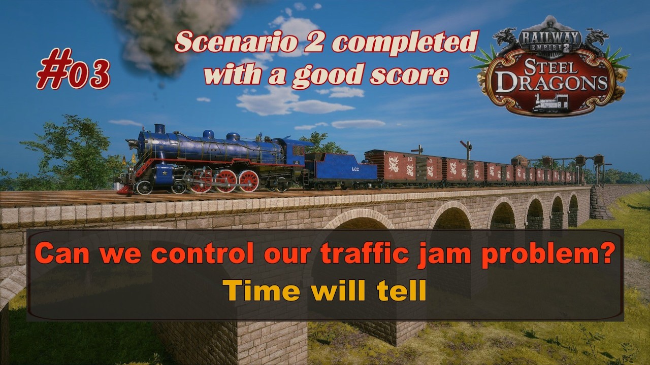 Railway Empire 2 - DLC Steel Dragons - Сценарий 2 завершен - Расширение железнодорожной станции -...