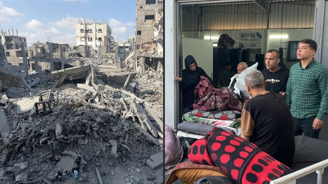 Defesa Civil de Gaza relata ao menos 80 mortos em bombardeios israelenses | AFP