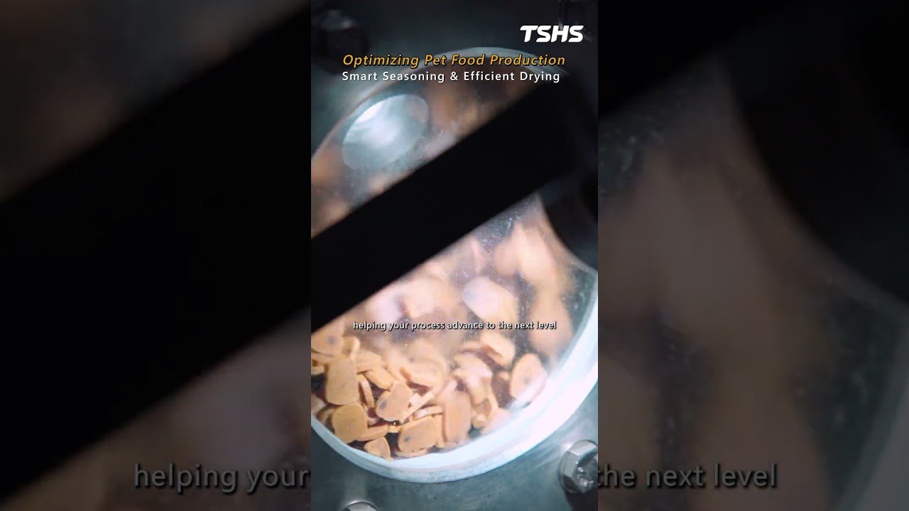 Optimizing Pet Food Production｜Smart Seasoning & Efficient Drying｜EP1｜Tsunghsing(TSHS)