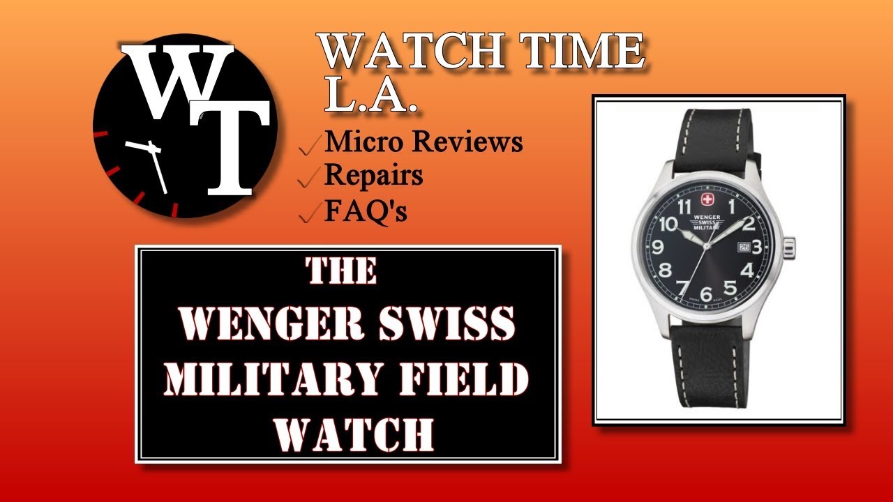 Wenger Swiss Military Classic Field Watch (Costco)