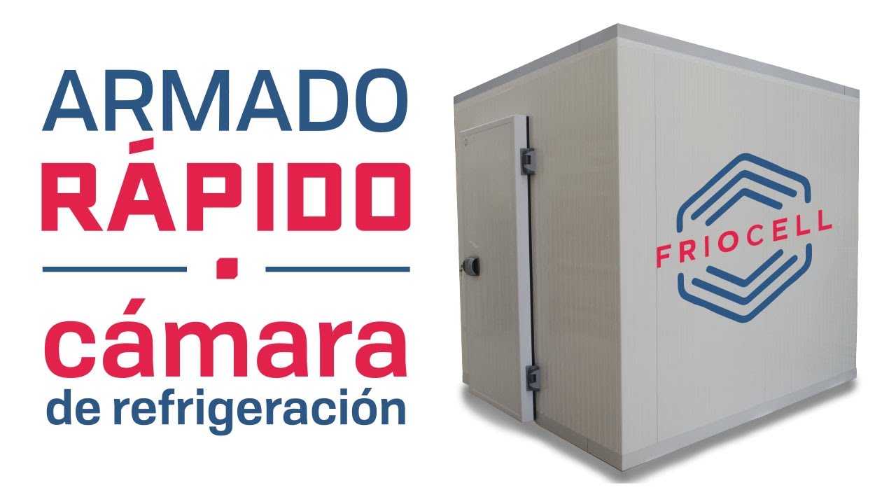 ✅ CÁMARA DE REFRIGERACIÓN Y CONGELACIÓN