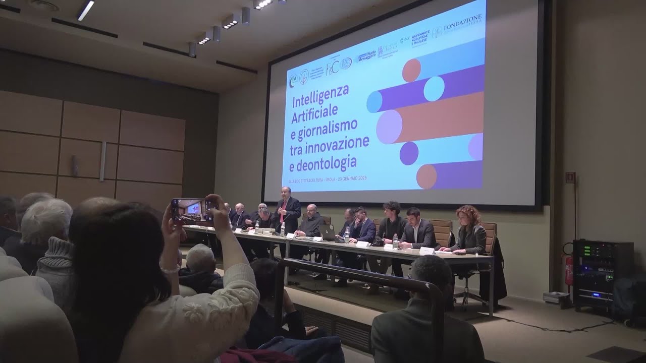 IA e giornalismo. In dialogo con l'esperto padre Benanti