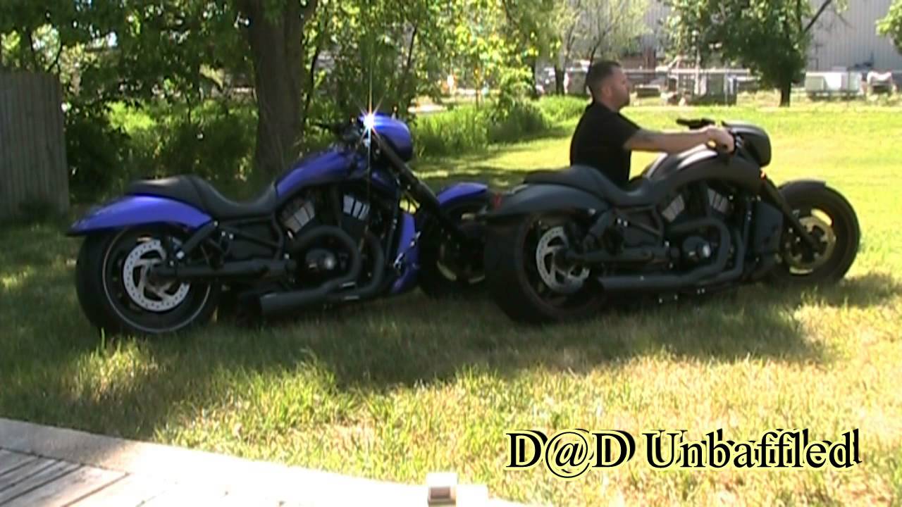VRod Exhaust Comparison