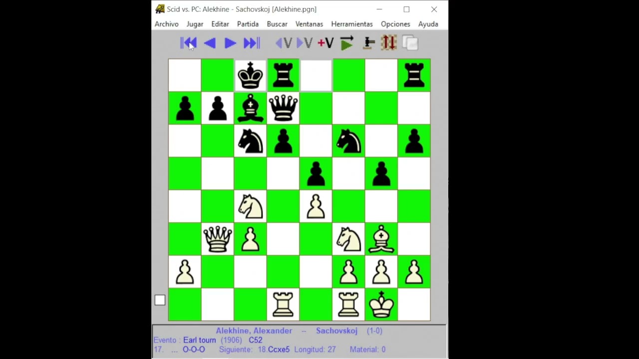 Alekhine -- Sochovskoj