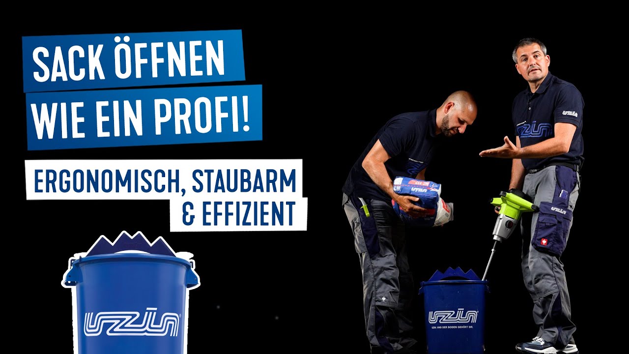 Sack&ouml;ffnungshilfen im &Uuml;berblick. Ergonomisch, Staubarm und Effizient.