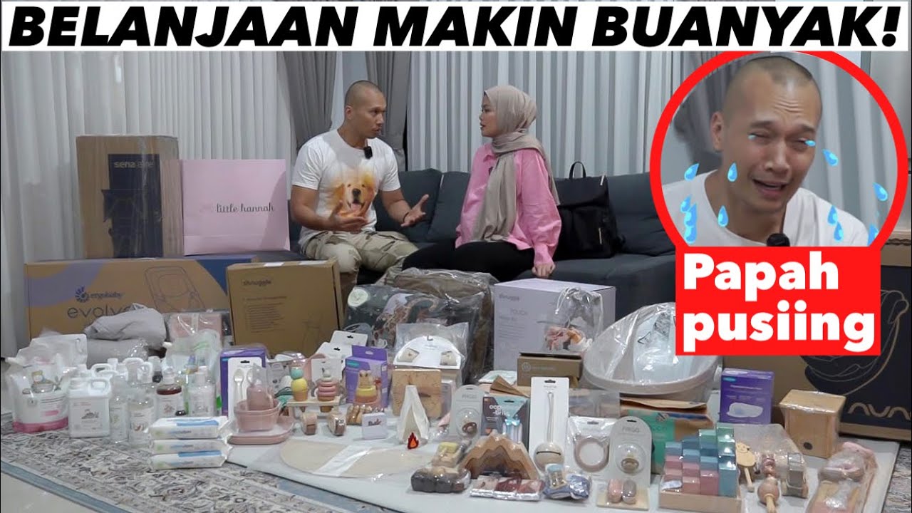 PAPAH SHOCK LIHAT SEMUA PERLENGKAPAN BABY 🤣