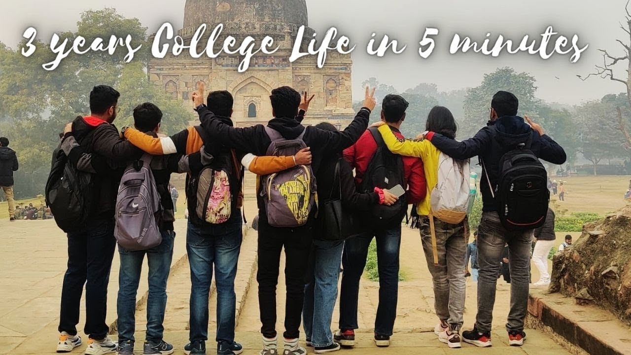 My Whole College Life In 5 Minutes ❤ | Kirori Mal College | North Campus Vlogs | Himanshu Gautam