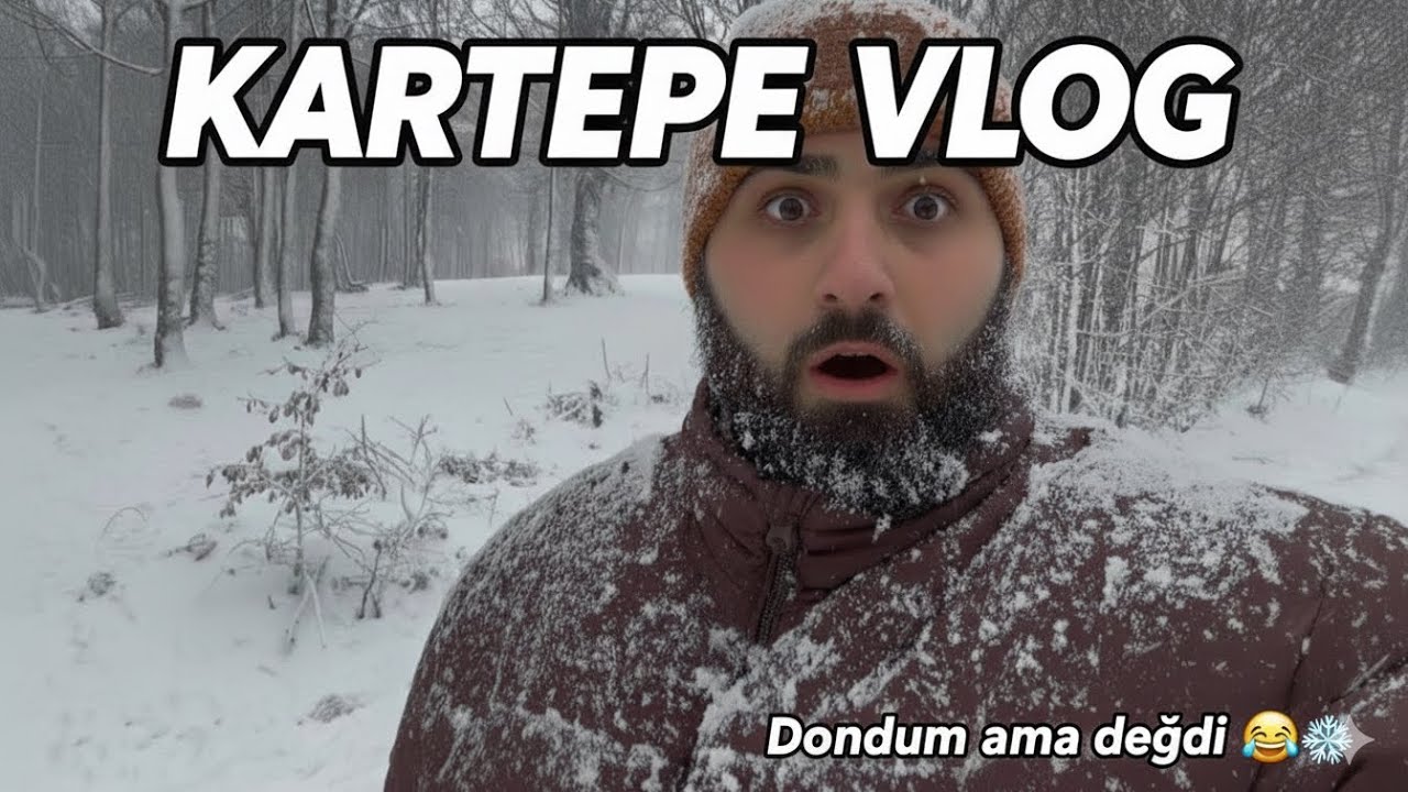Kartepe Kuzu Yayla’da Kayak Kaydık! Teleferik + Komik Anlar 😂⛷️