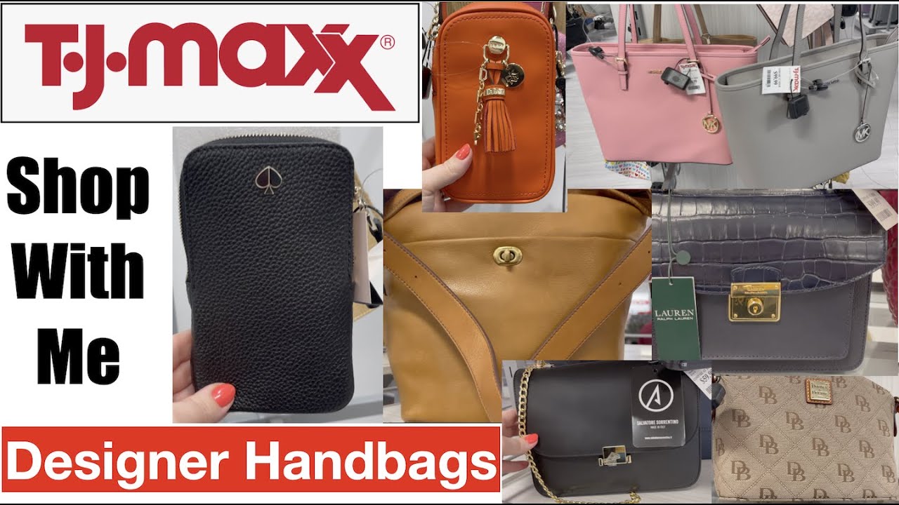 TJ MAXX SHOP WITH ME | DESIGNER HANDBAGS | NEW FINDS