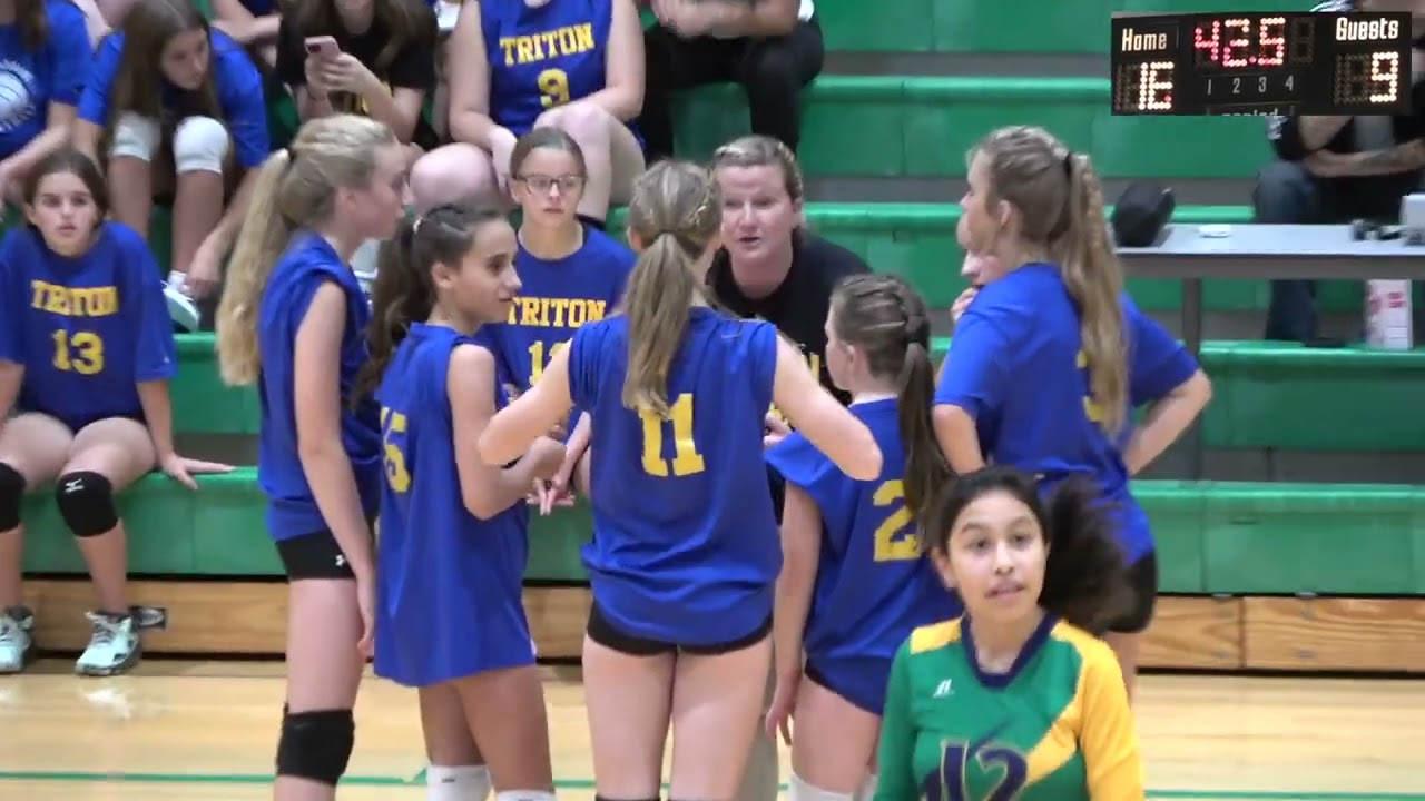 Triton at Tippecanoe Valley - 7th Grade Girls Middle School Volleyball 🏐 9-14-2022