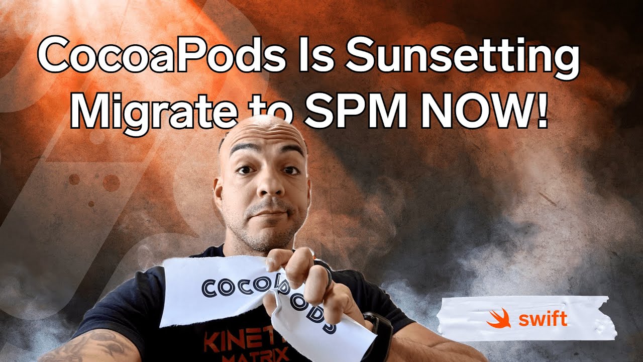 Cocoapods is sunsetting ‼️ Migrate to SPM NOW!