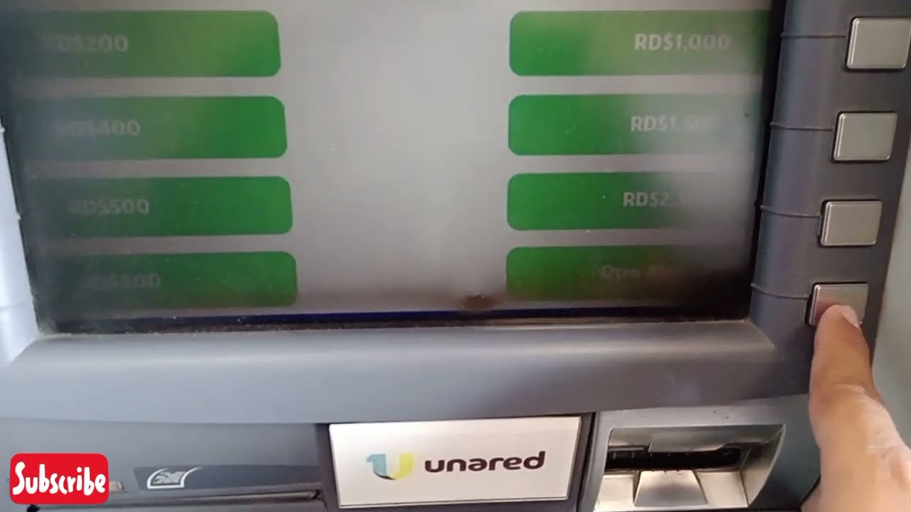 como sacar dinero de un cajero autom&aacute;tico BANCO BHD 2024