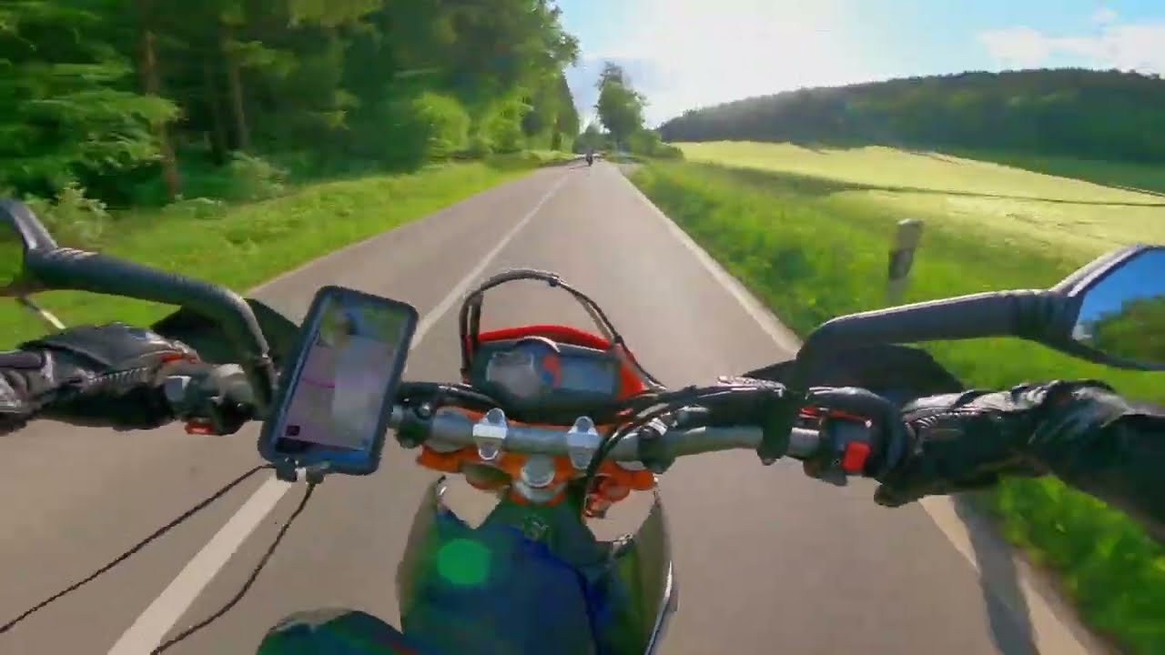Street Moto ride in beautiful Altmühltal, Germany