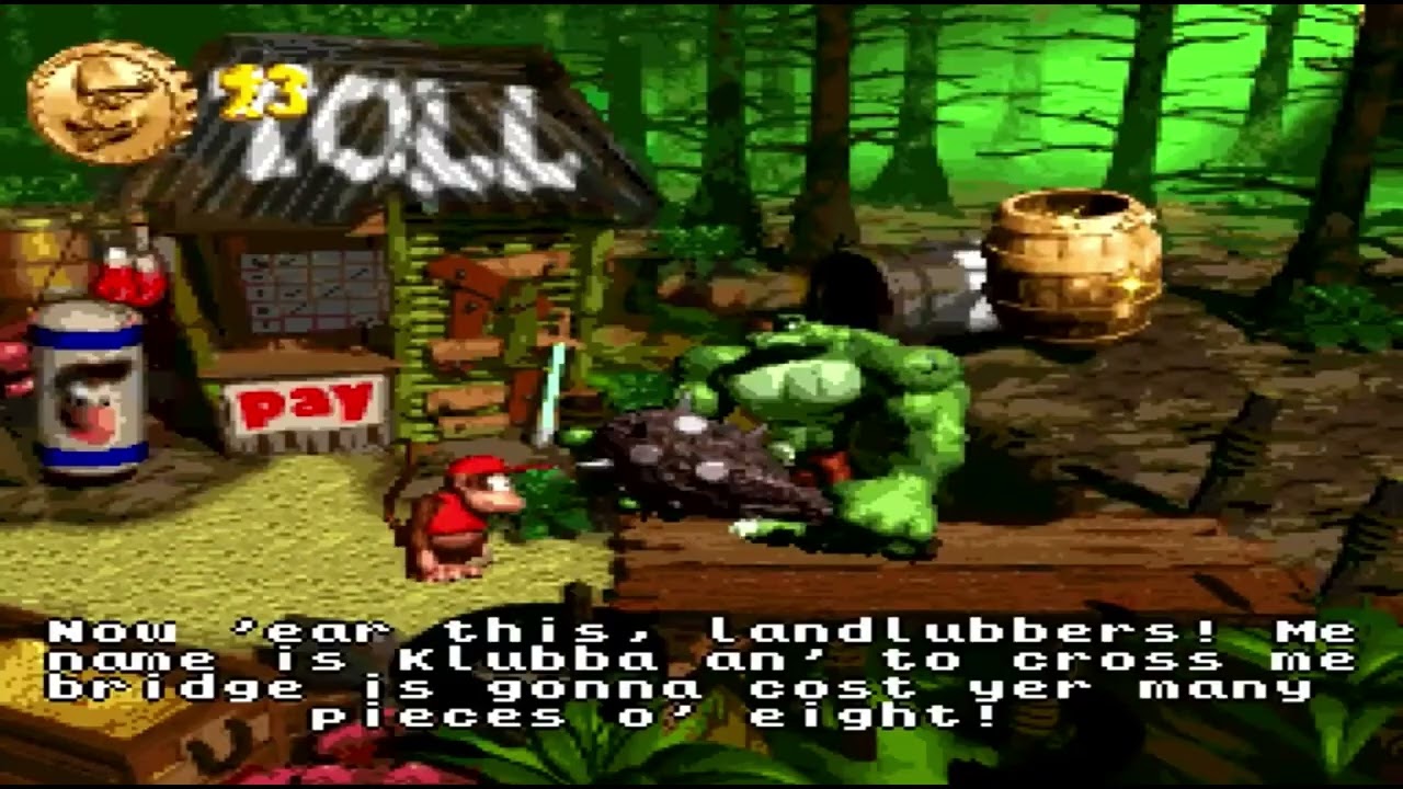 Donkey Kong Country 2 Klubba's Kiosk Music / Klubba's Reveille