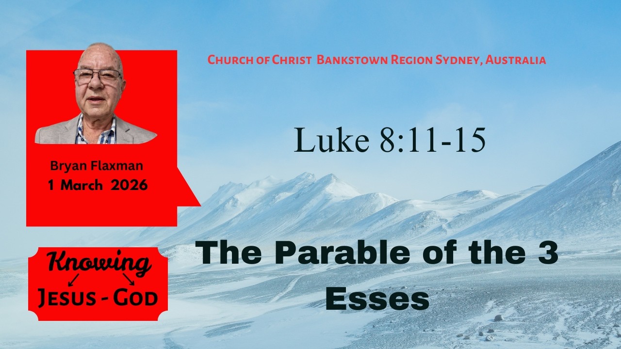 The Parable of the 3 Esses