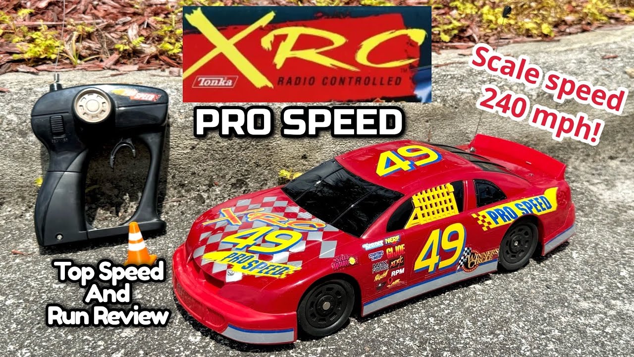 1996 Tonka XRC Pro Speed top speed and run