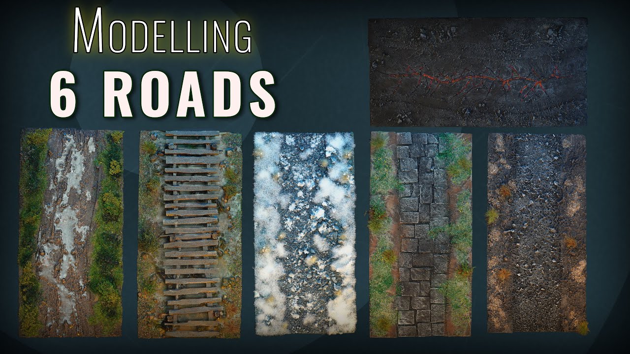 6 Roads Every Wargaming Table Needs - Modelling Terrain Tutorial