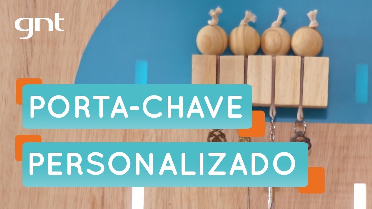 Aprenda a fazer um porta-chaves | Faça Você Mesmo | Mais Cor, Por Favor | Thalita Carvalho