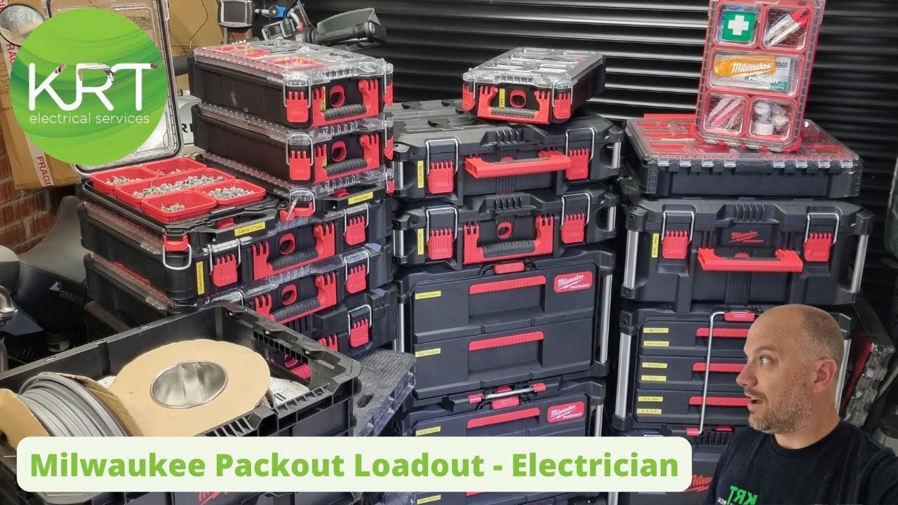 Milwaukee Packout Loadout - Electrician