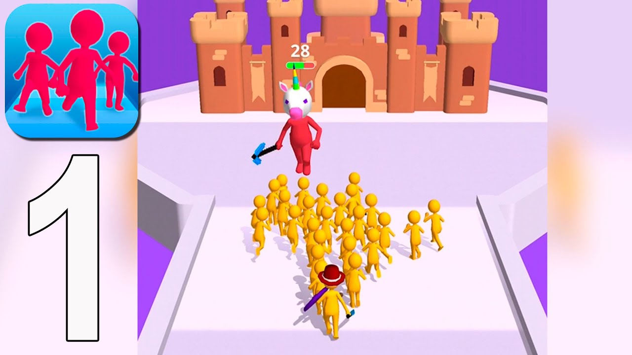 Join Clash - Gameplay Walkthrough part 1 - Levels 1-10(iOS, Android)